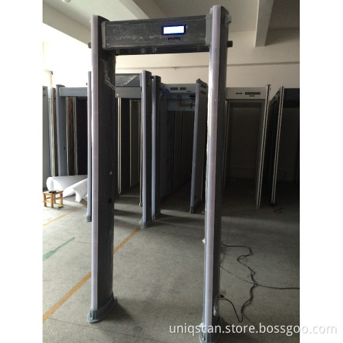 6 Pinpoint Zones Secu Scan Archway Walk Through Metal Detector Scanner Embassies Check-in Area